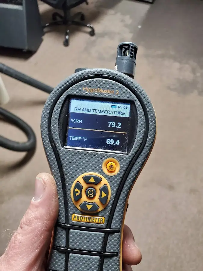 Moisture meter humidity assessment for Fire & Smoke Damage Restoration in Orchard Mesa